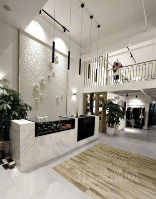 臺州市品軒裝飾工程 費(fèi)羅娜服裝店米蘭精品店裝飾工程設(shè)計(jì)